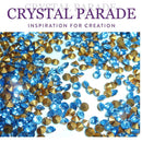 Preciosa Pointy Back Round Chaton - Various Sizes - Light Sapphire