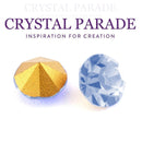 Swarovski 1012 Round Chaton Pack of 100 - Light Sapphire