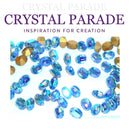 Preciosa Pointy Back Oval - Light Sapphire AB