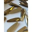 Zodiac Slim Raindrop Shape Mine Gold - Pack of 20 - Various Sizes