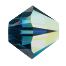 Preciosa Bicone Bead Montana AB