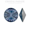 Swarovski 1122 Fancy Rivoli 14mm Montana - 6 Pieces