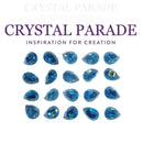 Swarovski 4320 Fancy Pearshape 18x13mm - Pack of 1 Montana (unfoiled)
