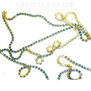 Preciosa Vintage Cupchain Raw Brass Setting - Montana PP14 (2mm)