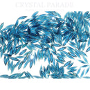 Swarovski 4200 Fancy Slim Navette 11x3mm - Pack of 12 Montana (Unfoiled)