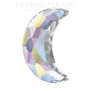 Swarovski Non Hotfix Moon 10x7mm Pack of 4 - AB
