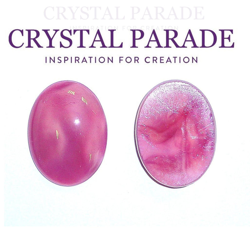 Preciosa Oval Cabochon - Moonshine Ruby (00383)