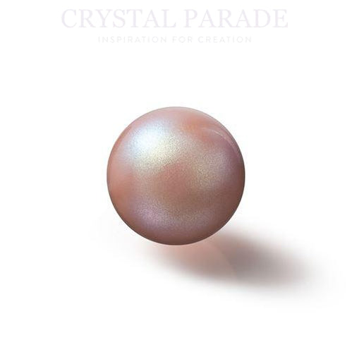 Preciosa Round Pearl Pearlescent Pink
