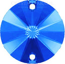 Limited Edition - Zodiac Rivoli Sew on Stone - Neon Sapphire Blue