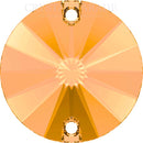 Limited Edition - Zodiac Rivoli Sew on Stone - Neon Orange