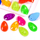 Zodiac Crystal Peardrop Sew on Stone - Neon Violet