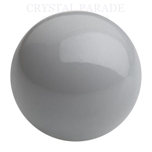 Preciosa Round Pearl Ceramic Grey