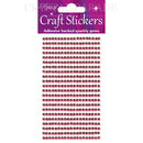 Self Adhesive Rhinestones 3mm Hot Pink - Pack of 418