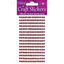 Self Adhesive Rhinestones 4mm Hot Pink - Pack of 240