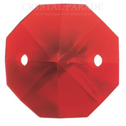 Octagon Chandelier Crystals (Two Holes) - Light Siam