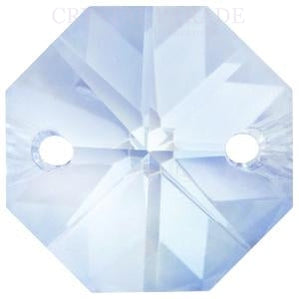Octagon Chandelier Crystals (Two Holes) - Valentinite