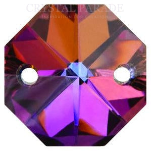 Octagon Chandelier Crystals (Two Holes) - Volcano