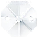 Octagon Chandelier Crystals - 16mm Pack of 720 Clear