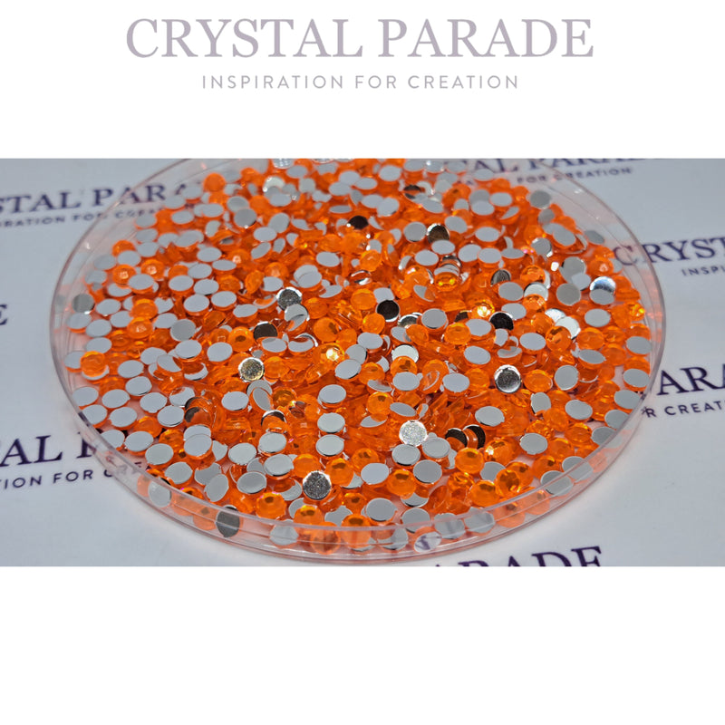 Zodiac Resin Rhinestones Peach Pack of 1440 SS20 (5mm)