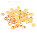 Limited Edition - Zodiac Flatback Pearls - Topaz AB (P41)
