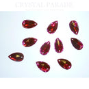 Resin Peardrop Sew on Stone 28 x 17mm Pack of 20 - Fuchsia