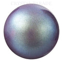 Preciosa Round Pearl Pearlescent Violet