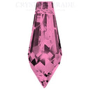 Drop Chandelier Crystals - Pink Candy