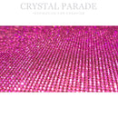 Hotfix Transfer Rhinestone Sheet SS8 (2.7mm) Pink - 24cm x 39cm