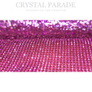 Hotfix Transfer Rhinestone Sheet SS8 (2.7mm) Pink - 24cm x 39cm
