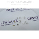 Preciosa Maxima Navette 4x2mm Pack of 12 - Clear