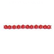 Preciosa Plastic Banding Light Siam Crystal in Red Cup SS10