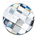 Preciosa No Hotfix Round Chessboard Clear 20mm - Pack of 36