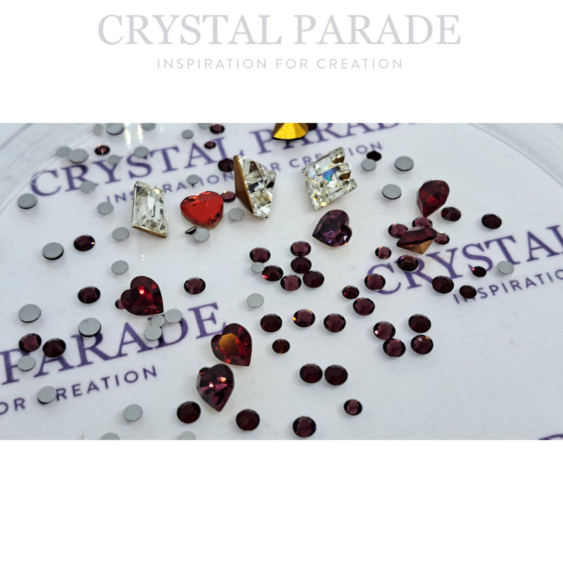 WITH LOVE Valentine's Crystal Mix - Pack of 100 inc. Swarovski Hearts