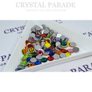 Preciosa SS16 (4mm) No Hot Fix Crystals - Pack of 100 Rainbow Mix