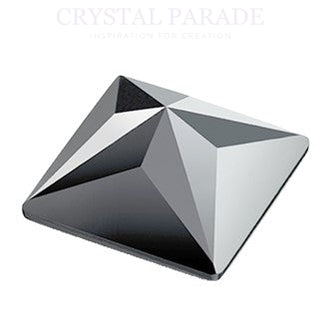 Preciosa Maxima Hotfix Pyramid - Jet Hematite
