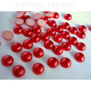 Limited Edition - Zodiac Flatback Pearls - Siam (P09)