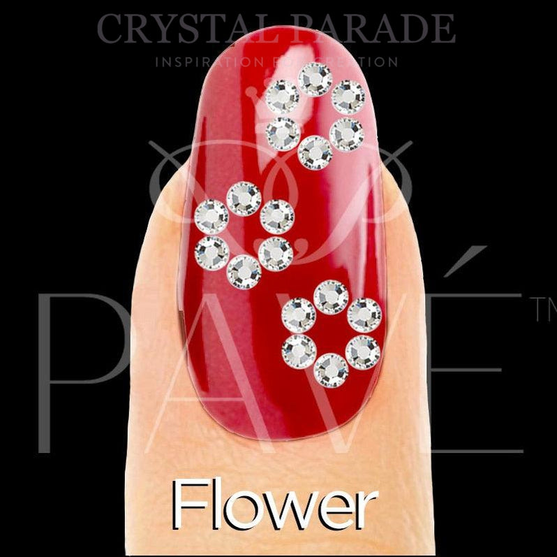 Pave Template - Flower