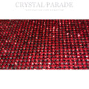 Hotfix Transfer Rhinestone Sheet SS8 (2.7mm) Red - 24cm x 39cm