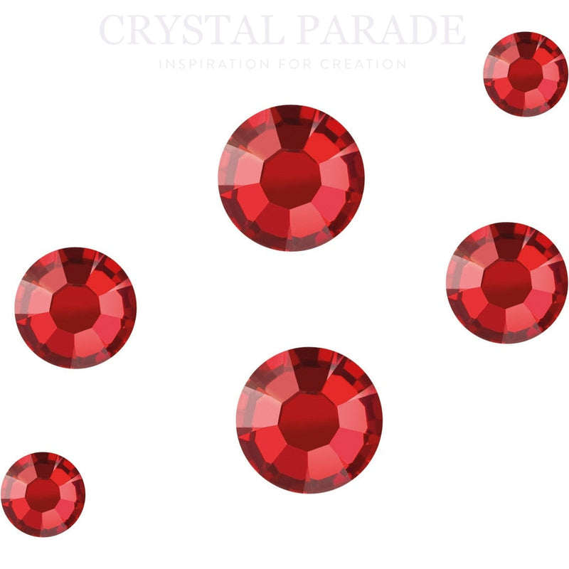 Preciosa Maxima No Hot Fix Crystals Mixed Sizes - Pack of 200 Red Velvet