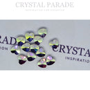 Zodiac Rivoli Heart Shape 7mm AB - Pack of 20