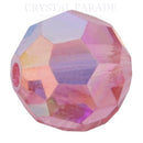 Preciosa Round Bead - Rose AB