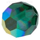 Preciosa Round Bead - Emerald AB