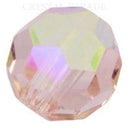 Preciosa Round Bead - Light Rose AB