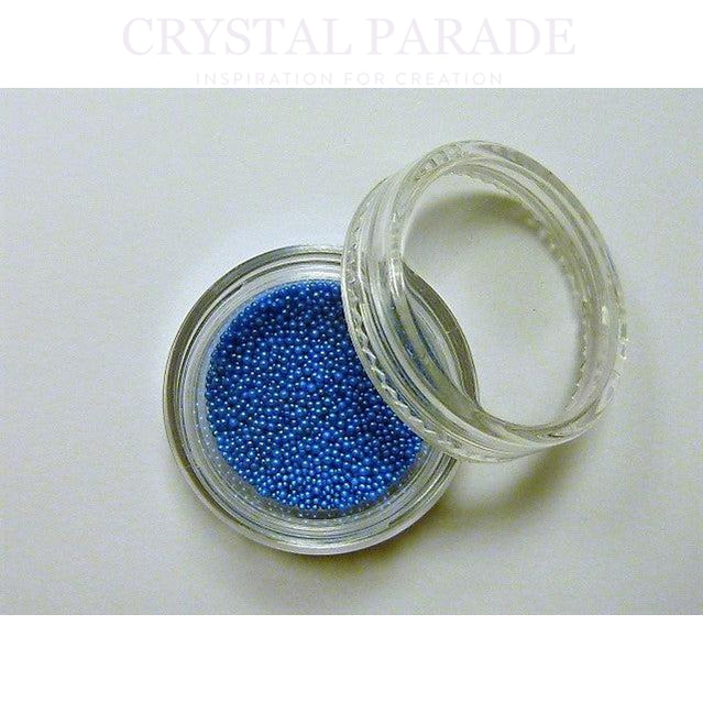 Mini Caviar Beads 5g in handy storage pot - Royal Blue