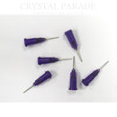 Precision Syringe Tips 21 GA Purple Pack of 24