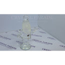 Crystal Glass Santa Figurine Ornament