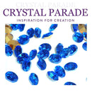 Preciosa Pointy Back Oval - Sapphire