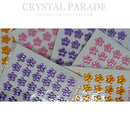 Self Adhesive 8mm Flowers - Pack of 36