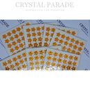 Self Adhesive 8mm Flowers - Pack of 36