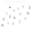 Zodiac Crystal Shape Magical Mix AB - Pack of 40